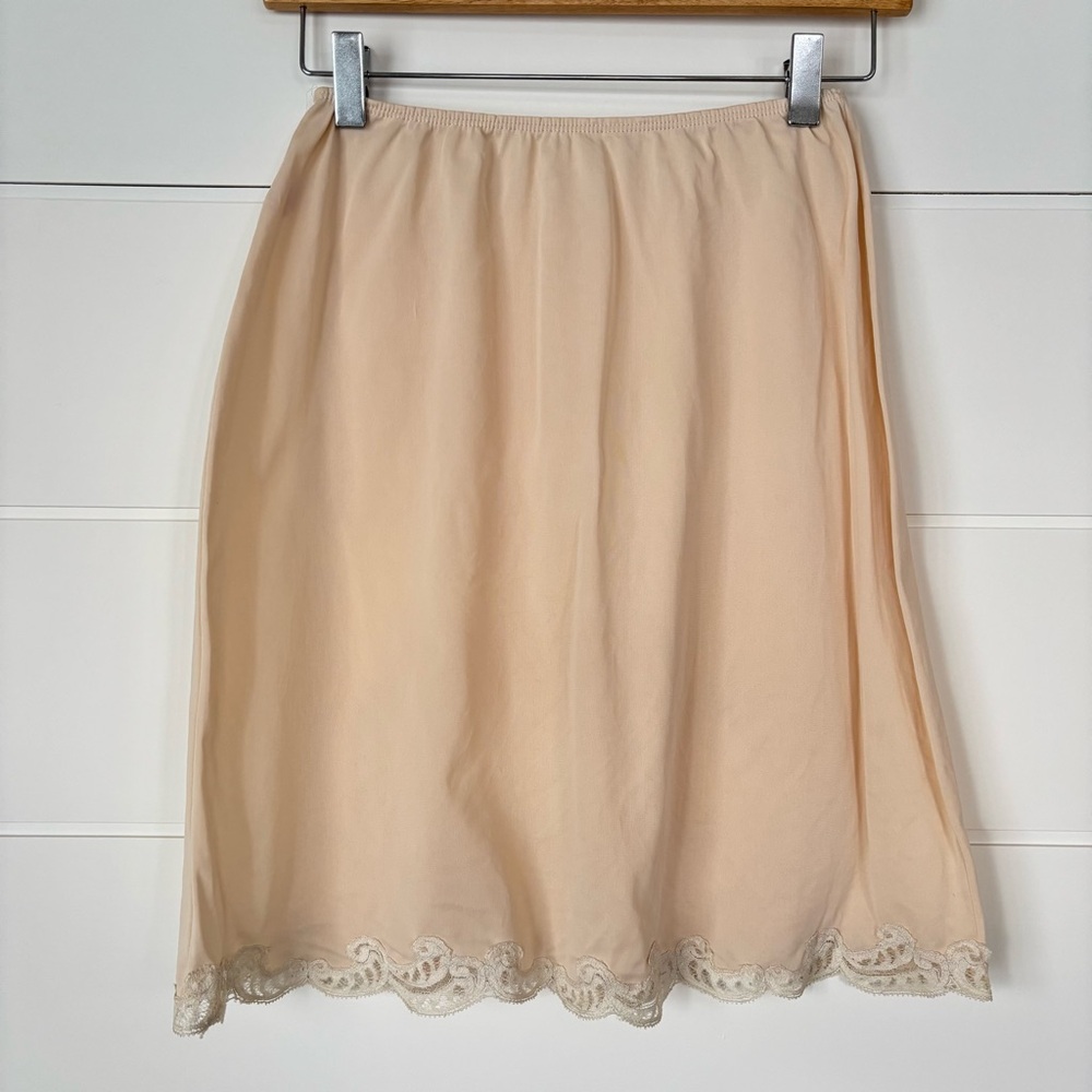 Vintage Slip Skirts Bundle of Three Pink and Nude Size Medium - Picture 8 of 15
